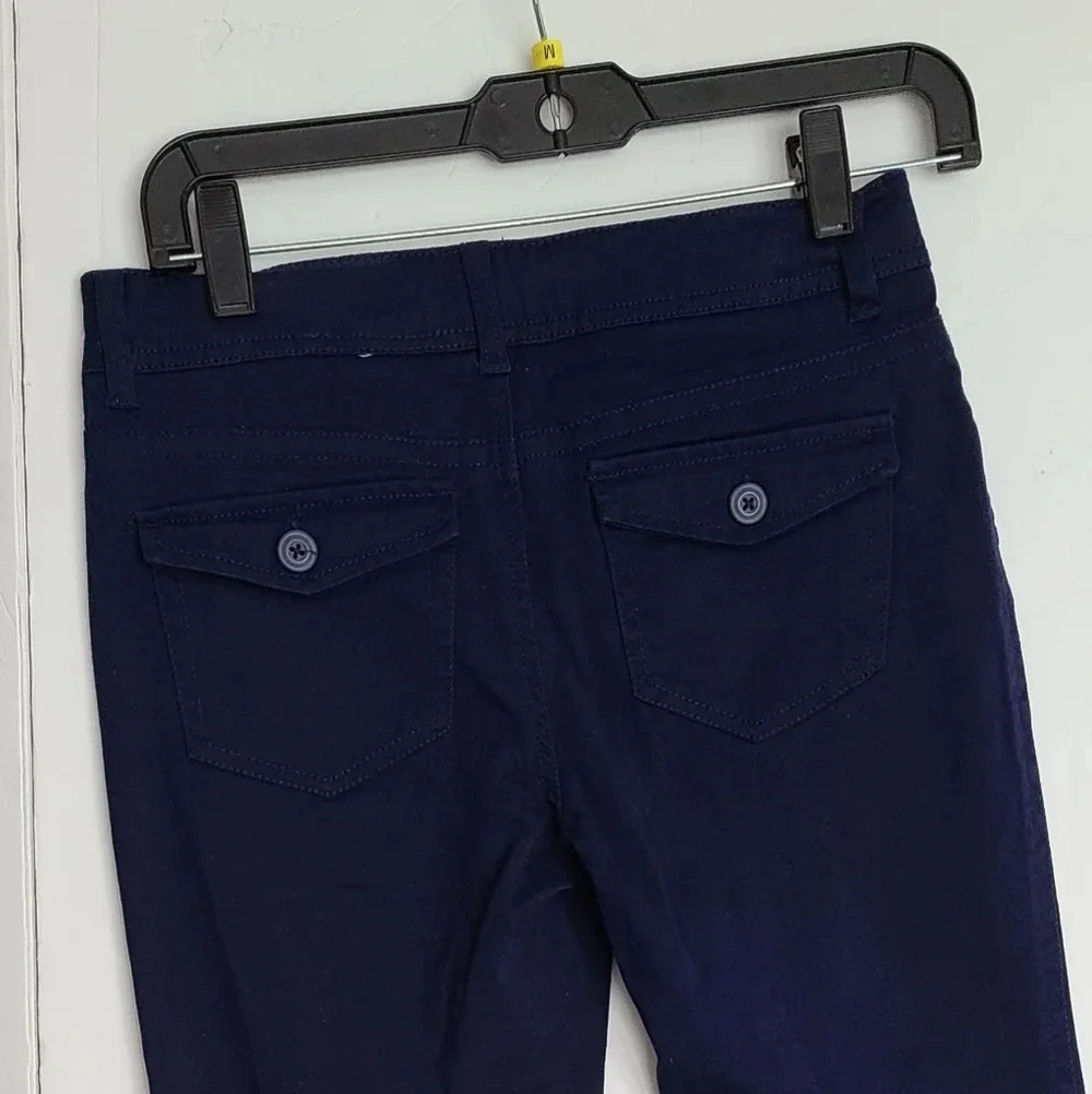 NWT Justice blue girls pants size 14